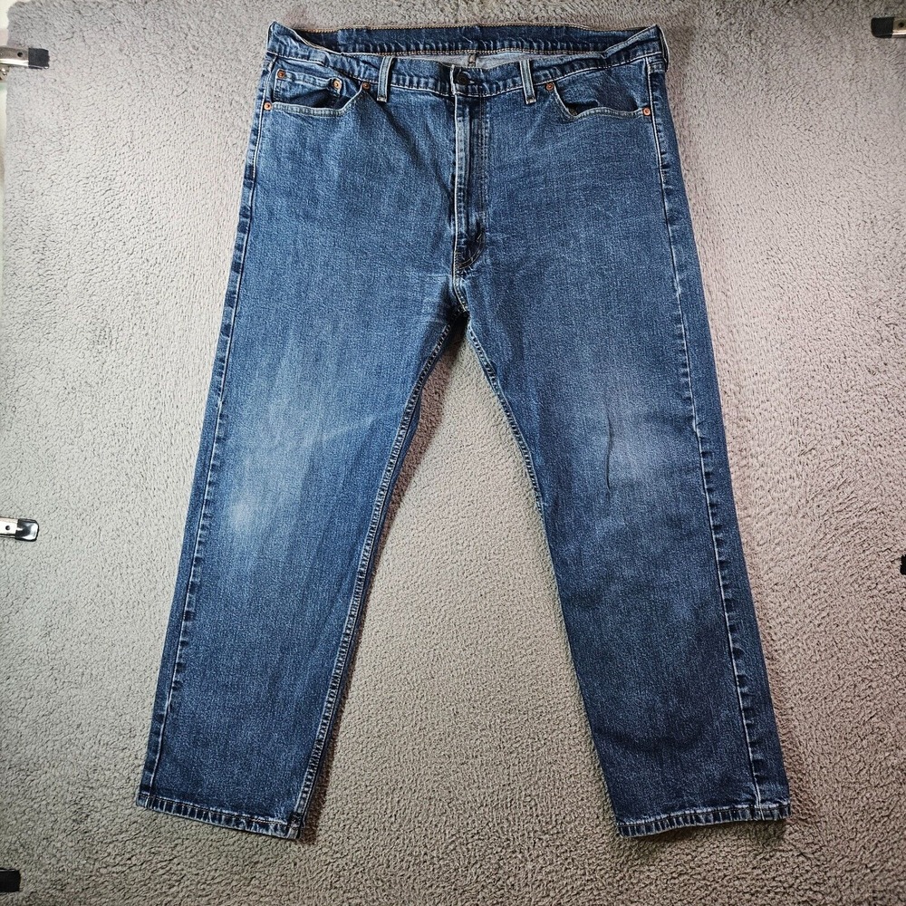Levi's‎ 505 Jeans Men 42 x29  Zip Fly Medium Wash Blue Denim